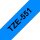 brother Schriftband TZe-551 TZE551, 24 mm, schwarz auf blau, 1 St.