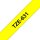 brother Schriftband TZe-631 TZE631, 12 mm, schwarz auf gelb, 1 St.