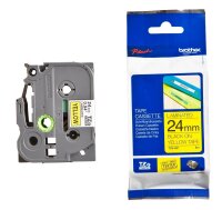 brother Schriftband TZe-651 TZE651, 24 mm, schwarz auf...