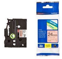 brother Schriftband TZe-B51 TZEB51, 24 mm, schwarz auf...