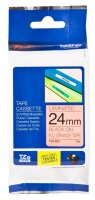 brother Schriftband TZe-B51 TZEB51, 24 mm, schwarz auf...