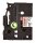 brother Schriftband TZe-B51 TZEB51, 24 mm, schwarz auf orange, 1 St.