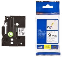 brother Schriftband TZe-FX221 TZEFX221, 9 mm, schwarz auf...