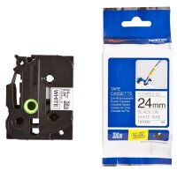 brother Schriftband TZe-FX251 TZEFX251, 24 mm, schwarz...