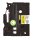 brother Schriftband TZe-FX631 TZEFX631, 12 mm, schwarz auf gelb, 1 St.