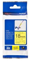 brother Schriftband TZe-FX641 TZEFX641, 18 mm, schwarz...
