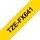 brother Schriftband TZe-FX641 TZEFX641, 18 mm, schwarz auf gelb, 1 St.
