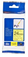 brother Schriftband TZe-FX651 TZEFX651, 24 mm, schwarz...