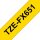 brother Schriftband TZe-FX651 TZEFX651, 24 mm, schwarz auf gelb, 1 St.