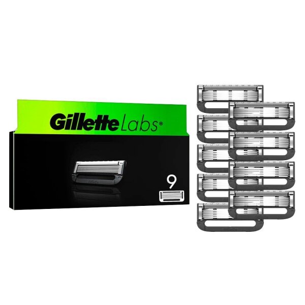 Gillette Labs® Rasierklingen 9 St.