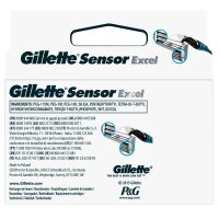 Gillette Sensor Excel Rasierklingen 20 St.