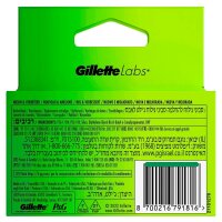 Gillette Labs® Rasierklingen 4 St.