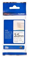 brother Schriftband TZe-N201 TZEN201, 3,5 mm, schwarz auf...