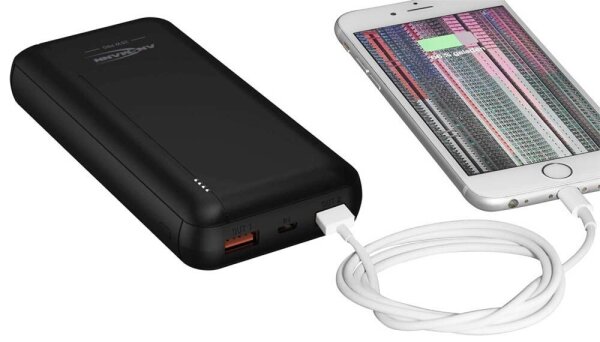 ANSMANN PB320PD Powerbank 20.000 mAh schwarz
