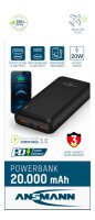 ANSMANN PB320PD Powerbank 20.000 mAh schwarz