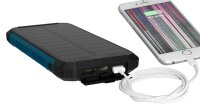 ANSMANN PB212W Solar-Powerbank 10.000 mAh schwarz
