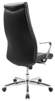 Topstar Chefsessel Chairman X, 9089R A80 Leder schwarz, Gestell chrom