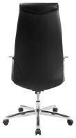 Topstar Chefsessel Chairman X, 9089R A80 Leder schwarz, Gestell chrom