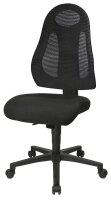 Topstar Bürostuhl Free Art, FR100 G200 Stoff schwarz, Gestell schwarz