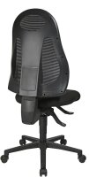 Topstar Bürostuhl Free Art, FR100 G200 Stoff schwarz, Gestell schwarz