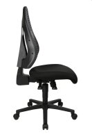 Topstar Bürostuhl Free Art, FR100 G202 Stoff anthrazit, Gestell schwarz