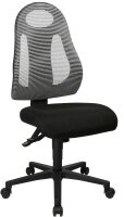 Topstar Bürostuhl Free Art, FR100 G208 Stoff grau,...