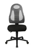 Topstar Bürostuhl Free Art, FR100 G208 Stoff grau,...