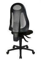 Topstar Bürostuhl Free Art, FR100 G208 Stoff grau, Gestell schwarz