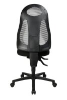 Topstar Bürostuhl Free Art, FR100 G208 Stoff grau, Gestell schwarz