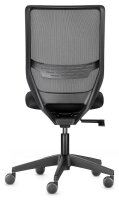 Trendoffice by Dauphin Bürostuhl to-sync work mesh one, 9241 SY0 A0 Stoff schwarz, Gestell schwarz