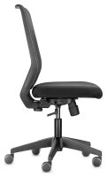 Trendoffice by Dauphin Bürostuhl to-sync work mesh one, 9241 SY0 A0 Stoff schwarz, Gestell schwarz