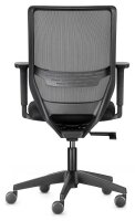 Trendoffice by Dauphin Bürostuhl to-sync work mesh one, 9241 SY0 A236 Stoff schwarz, Gestell schwarz