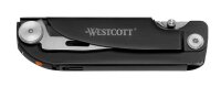 WESTCOTT Multifunktionsmesser schwarz, 1 St.