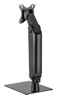 goobay Monitor-Halterung 70821 schwarz für 1 Monitor, Tischständer