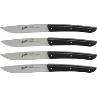 Berkel Steakmesser COLOR schwarz, Klinge: 11,0 cm, 4 St.
