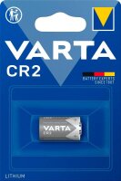 VARTA Batterie CR2 Lithium Fotobatterie 3,0 V, 1 St.