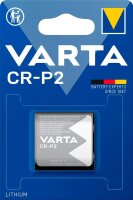 VARTA Batterie CR-P2 Lithium Fotobatterie 6,0 V, 1 St.