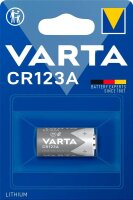 VARTA Batterie CR123A Lithium Fotobatterie 3,0 V, 1 St.
