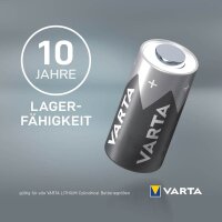 VARTA Batterie CR123A Lithium Fotobatterie 3,0 V, 1 St.