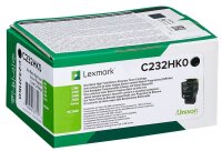 Lexmark C232HK0  schwarz Toner