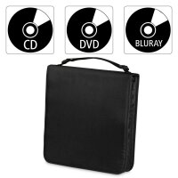 hama 160er CD-/DVD-Tasche schwarz, 160 St.