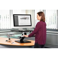 hama Monitorständer schwarz