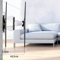 hama TV-Wandhalterung FULLMOTION 118626 schwarz