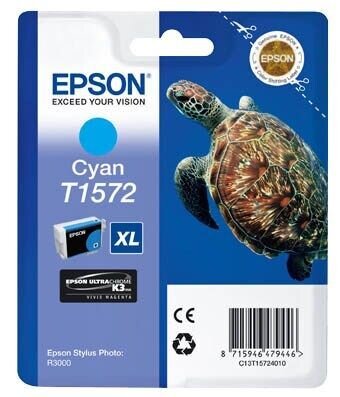 EPSON T1572XL (Schildkröte) cyan Druckerpatrone