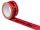 SUPRA Warnklebeband Vorsicht Glas! rot/schwarz 50,0 mm x 66,0 m 1 Rolle