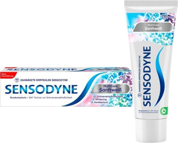 SENSODYNE® MultiCare Sanftweiß Zahnpasta 75 ml