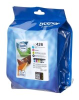 brother LC-426VAL schwarz, cyan, magenta, gelb Druckerpatronen, 4er-Set