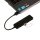 i-tec® USB-Hub Advance Series Slim 4-fach schwarz