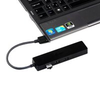 i-tec® USB-Hub Advance Series Slim 3-fach schwarz