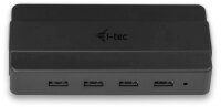 i-tec® USB-Hub USB 3.0 Advance Charging 4-fach schwarz